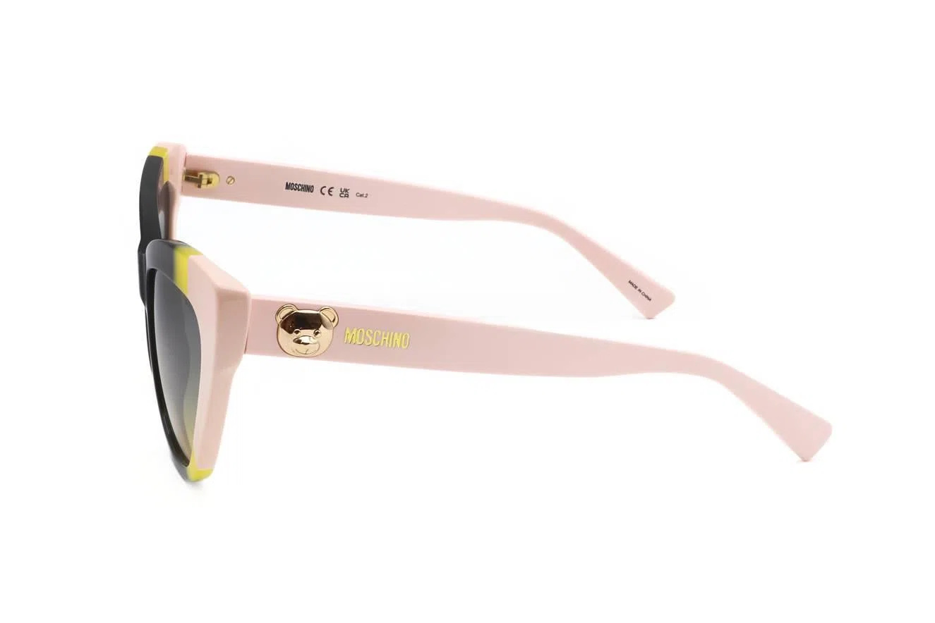 Moschino MOS122_S Sunglasses - BLACK YELLOW - view 4